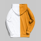 Trendy Men's Color Block Hooded Sweatshirt GXWF-001