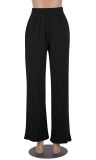 Solid Color Loose Straight Pant MZ-2814