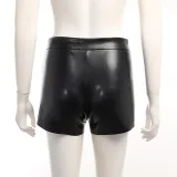 Sexy Slim Print Leather Short FL-23464