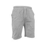Men's Plus Size Fashion Beach Solid Color Short GXWF-txz