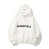 Plus Size Letter Print Plush Hooded Sweatshirt GXWF-2021-dan