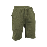 Men's Plus Size Fashion Beach Solid Color Short GXWF-txz