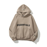 Plus Size Letter Print Plush Hooded Sweatshirt GXWF-2021-dan