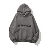 Plus Size Letter Print Plush Hooded Sweatshirt GXWF-2021-dan