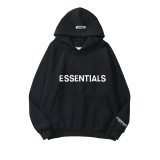 Plus Size Letter Print Plush Hooded Sweatshirt GXWF-2021-dan