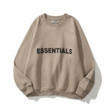 Plus Size Letter Print Plush Hooded Sweatshirt GXWF-2021-dan