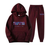 Plus Size Letter Print Hooded Sweatshirt And Pants Jogging Suit GXWF-LI-192