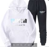 Plus Size Letter Print Hooded Sweatshirt And Pants Jogging Suit GXWF-LI-192