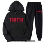 Plus Size Letter Print Hooded Sweatshirt And Pants Jogging Suit GXWF-LI-192