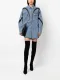 Lace Patchwork Long Sleeve Denim Jacket Coat ZSD-0621