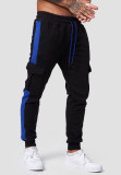 Men's Casual Sport Padded Plush Color Block Pant GXWF-CK-100