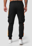 Men's Casual Sport Padded Plush Color Block Pant GXWF-CK-100