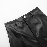 Sexy High Split Half Body Skirt FL-23492