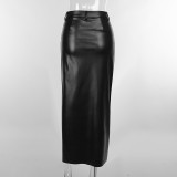 Sexy High Split Half Body Skirt FL-23492