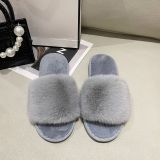 Solid Fashion Warm Home Plush Slippers ZFLX-FL-76