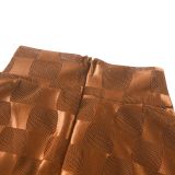 Fashion Long Sleeve Hollow Out Evening Dress MZ-2815