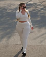 Plus Size Long Sleeve Solid Pullovers Two Piece Set FNN-8721
