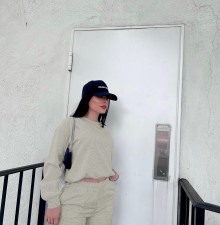 Casual Long Sleeve Sweatshirt And Pants Two Piece Set FENF-284