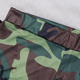 Casual Camouflage Print Tassel Pants HNIF-102
