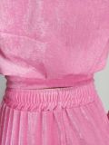 Fashion Solid Long Sleeve Hooded Straight Pants Two Piece Set YD-8787-D8