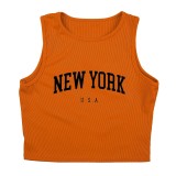 Padded Sweatshirt Letter Printed Hooded Sport Casual Three Piece Set TK-003