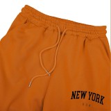 Padded Sweatshirt Letter Printed Hooded Sport Casual Three Piece Set TK-003