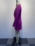 Plus Size Solid Color Hot Drill Blazer Coat NY-2878