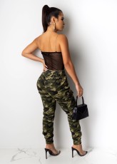 Camouflage Print Casual Loose Pants LSL-6318