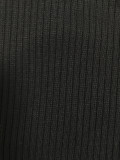 Casual V Neck Solid Long Sleeve Pants Two Piece Set YH-5323