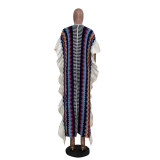 Fashion Long Sleeve Jacquard Knit Cardigan TR-1286
