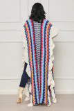 Fashion Long Sleeve Jacquard Knit Cardigan TR-1286