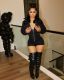Plus Size Solid Color Zipper Tight Romper NY-10640