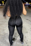 Sexy Backless Halter V-neck Sports Jumpsuit GYZY-8831