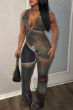 Sexy Backless Deep V Neck Jumpsuit GYZY-8816