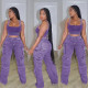 Fashion Multi-Pocket Straight Jeans MEM-88530