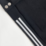 Padded Rib Patchwork Baseball Casual Dress ME-8462