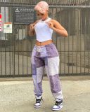 Paisley Print Loose Sport Beach Pants LM-8374