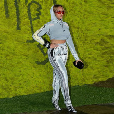 Casual Print Hooded Tops And Pants Sport Two Piece Set XEF-36913