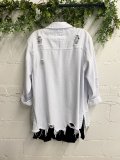 Plus Size Fashion Solid Long Sleeve Denim Jacket SMR-01599