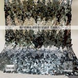 Gradient Beaded Tight Mini Skirt MUE-8004