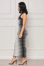 Print Sleeveless Slim Maxi Dress XHXF-385