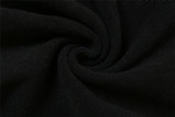 Sexy Hollow Out Knit Tight Long Sleeve Jumpsuit XEF-38029
