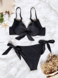 Sexy Backless Tie Knot Swimsuit Bikinis Set CASF-6376