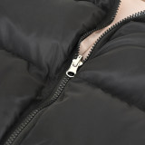 Reversible Wear Zipper Vest Warm Cotton Jacket GBTF-8099DN