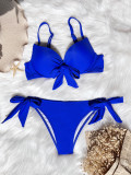 Sexy Backless Tie Knot Swimsuit Bikinis Set CASF-6376