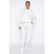 Solid Color Hooded Long Sleeve Pants Two Piece Set SSNF-211253