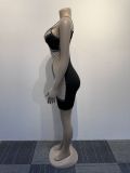 Plus Size Hot Drill See Through Sling Mini Dress NY-2885