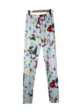 Christmas Santa Claus Print Casual Pants DAI-129