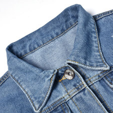 Plus Size Fashion Long Sleeve Denim Coat GKNF-TS-CH216