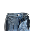 Hollow Out Loose Straight Jeans CH-23112